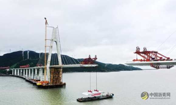 我国用掉20万吨沥青，建造浙江舟岱大桥，能扛得起6级台风 沥青网，sinoasphalt.com