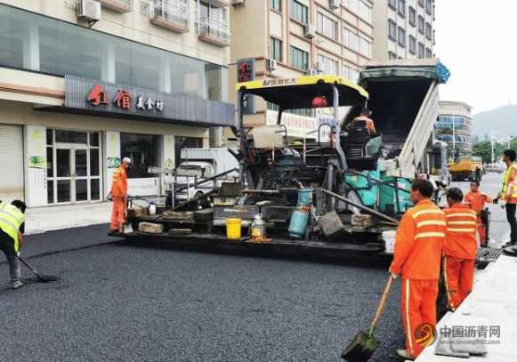 铺沥青啦！恩平人关注的“长堤”改造工程最新进展！ 沥青网，sinoasphalt.com