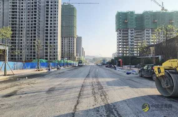 「1038」锦园路（刘塘路至南环路段）完成沥青摊铺！预计春节前可达到通车条件 沥青网，sinoasphalt.com