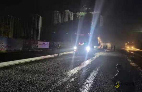 「1038」锦园路（刘塘路至南环路段）完成沥青摊铺！预计春节前可达到通车条件 沥青网，sinoasphalt.com
