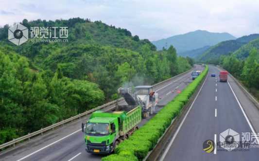 江西泰和：高速公路养护施工忙 沥青网，sinoasphalt.com