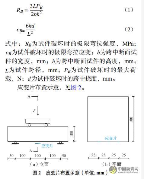半刚性基层沥青路面反射裂缝形成试验及扩展机理研究 沥青网，sinoasphalt.com