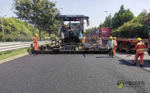 张家港市首次在干线公路养护工程中应用钢渣沥青混合料 沥青网，sinoasphalt.com