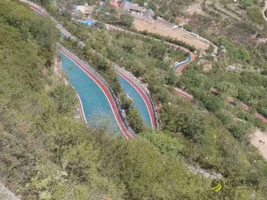 山西太原市万柏林景区工程项目顺利完工彩色沥青 沥青网，sinoasphalt.com