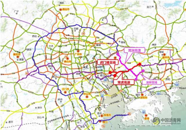 双向10至12车道！东莞两条高速路将扩建！ 沥青网，sinoasphalt.com