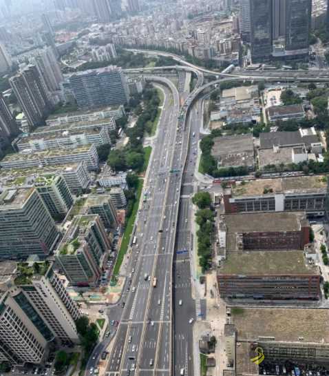 开通!深圳深南大道、香蜜湖路实现互通! 沥青网,sinoasphalt.com