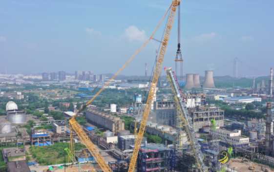 国勘埃及公司以高水平合作推动高质量发展,南京工程金陵项目大件设备吊装工程圆满收官 沥青网,sinoasphalt.com