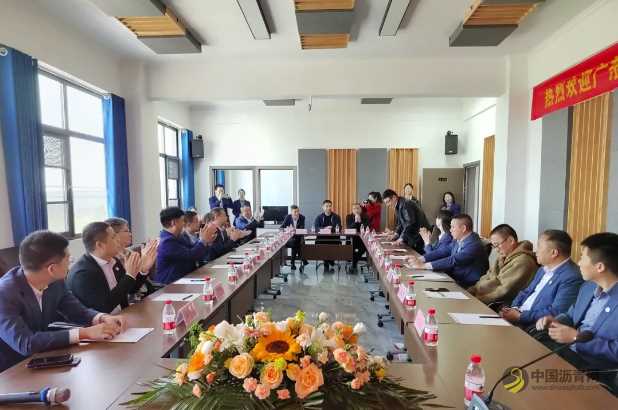 广东省沥青混凝土供应链协会组团考察学习河南标杆企业——新乡市龙腾公路科技有限公司 沥青网，sinoasphalt.com