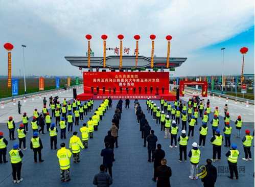 高青至商河公路项目惠民大年陈至商河东段顺利建成通车 沥青网，sinoasphalt.com