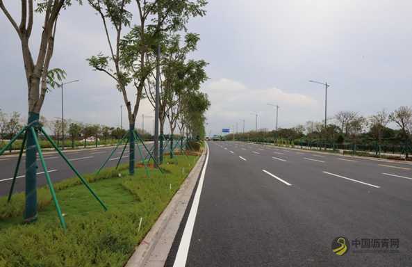 广州市白云区黄金围大道正式建成通车 沥青网,sinoasphalt.com