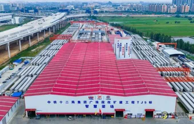 太炫了！这个高速改扩建项目的梁场，藏着基建“黑科技” 沥青网，sinoasphalt.com