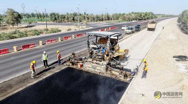 总投资7650万元！阿拉尔市城市形象“门户”道路8月底完工 沥青网，sinoasphalt.com